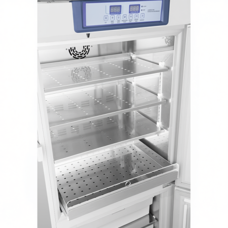 Фото - Фармацевтический холодильник Haier HYCD-282 (185/97л), металлические двери