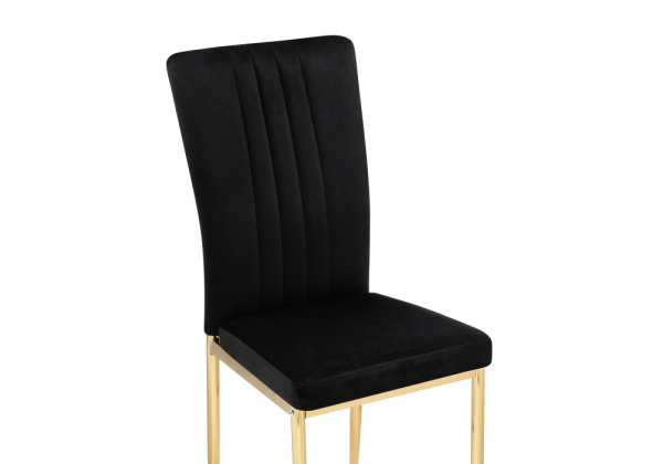 Стул на металлокаркасе Rek (Стул на металлокаркасе Rek black / gold)