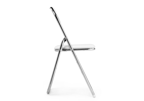 Стул на металлокаркасе Fold 1 складной Woodville (Стул на металлокаркасе Fold 1 складной Woodville white / chrome)