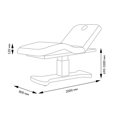 Фото - Спа-кушетка Милана