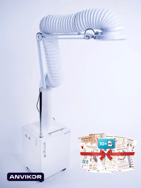 Фото - Комплект рециркулятор воздуха + вытяжка для кератина и ботокса с лампой “ANVIKOR VC-AIR-5”
