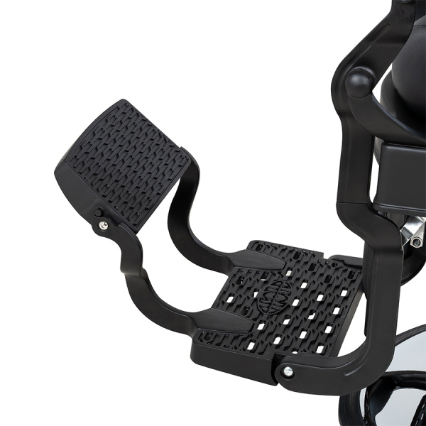 Фото - Парикмахерское кресло Барбер МД-9147, каркас чёрный матовый