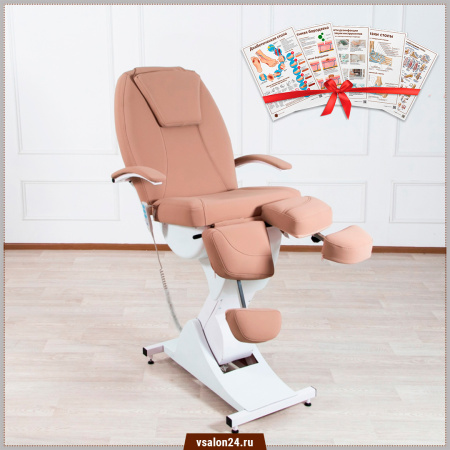 Фото - Педикюрно-косметологическое кресло Нега (3 электромотора + пневматика)