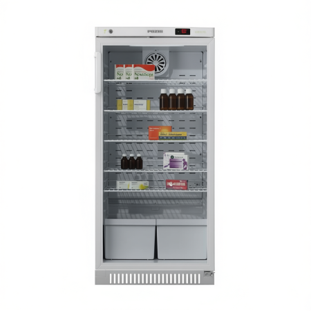 Фото - Фармацевтический холодильник POZIS ХФ-250-3 (250л), стеклянная дверь