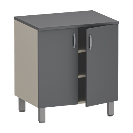 Фото - Тумба медицинская с 2-мя дверками, с 2-мя полками, М-ТД (УДСП)