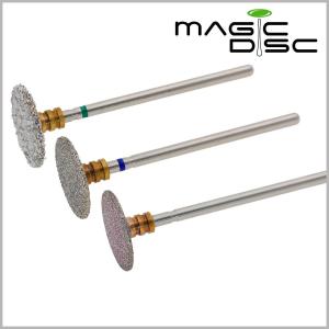 Фото - Алмазно-гранатовая фреза диск ПРО Magic bits для счищения кератоза