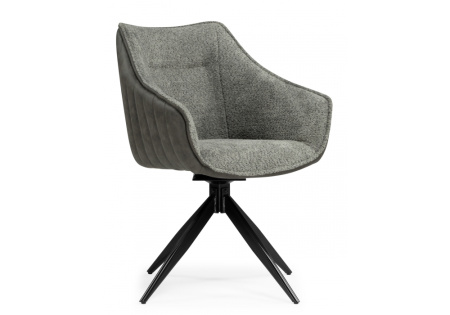 Стул на металлокаркасе Kansas (Стул на металлокаркасе Kansas gray / graphite gray / black)