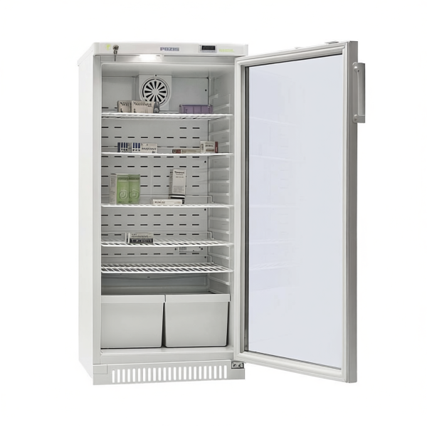 Фото - Фармацевтический холодильник POZIS ХФ-250-5 (250л), стеклянная дверь, блок управления