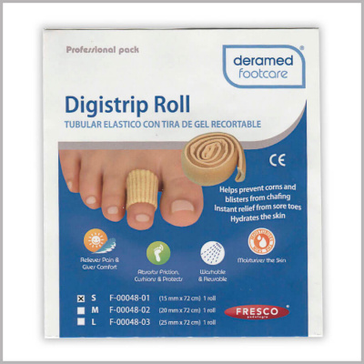 Пальцевая лента - рулончик Fresco Deramed Footcare Digistrip Roll (S (72cm x 15mm) (F-00048-01Z))