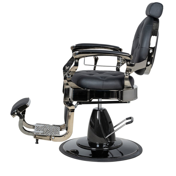 Фото - Парикмахерское кресло Барбер МД-9118, каркас тонированный хром