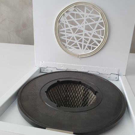 Фото - Маникюрный стол Tersta со встроенной вытяжкой (пылесосом) с тумбой