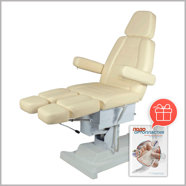 Фото - Педикюрное кресло СИРИУС - 10 (Элегия-3) 3 мотора