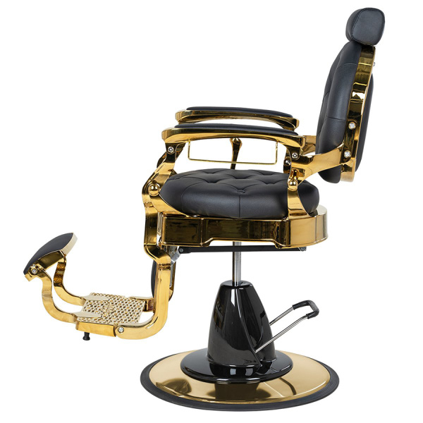 Фото - Парикмахерское кресло Барбер МД-9119, каркас золото