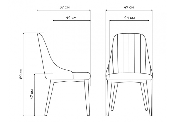 Стул на металлокаркасе Kora (Стул на металлокаркасе Kora бежевый)