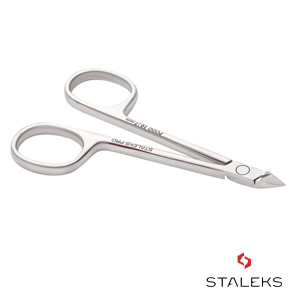 Фото - Кусачки-глазки с пяткой STALEKS PRO PODO 10 (7 мм)