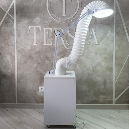 Фото - Вытяжка Стандарт TERSTA для маникюра и педикюра с мягкой гофрой 