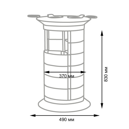Фото - Парикмахерская тележка GiroCo Ofelia