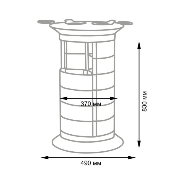 Фото - Парикмахерская тележка GiroCo Ofelia