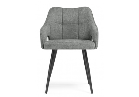 Стул на металлокаркасе Hera (Стул на металлокаркасе Hera dark gray / black)