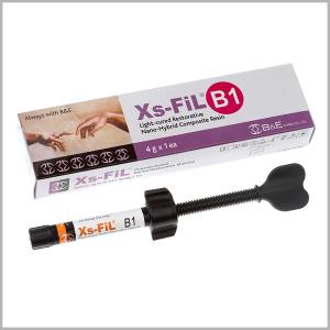 Фото - Xs-FiL цвет B1 шприц 4гр. Универсальный наногибридный светоотверждаемый композит, B&E Korea