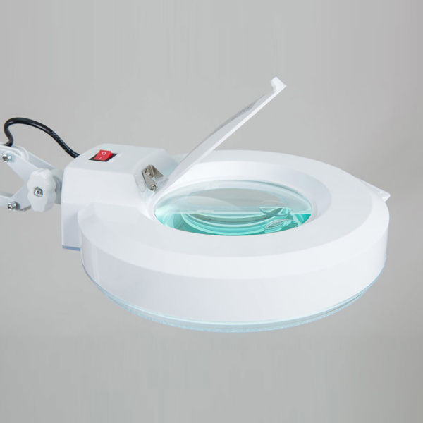 Фото - Лампа-лупа на штативе SD-2021 кольцевая