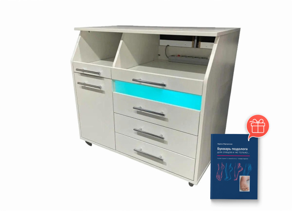 Фото - Педикюрная тумба ТУ-4 с УФО