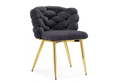 Стул на металлокаркасе Rendi (Стул на металлокаркасе Rendi gray / gold)