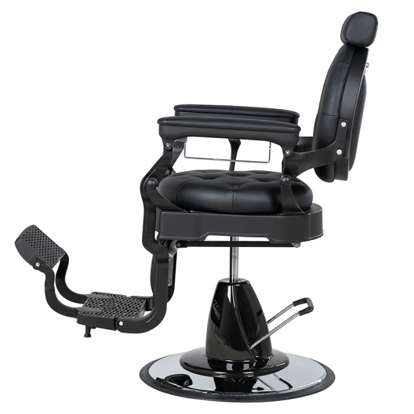 Фото - Парикмахерское кресло Барбер МД-9147, каркас чёрный матовый